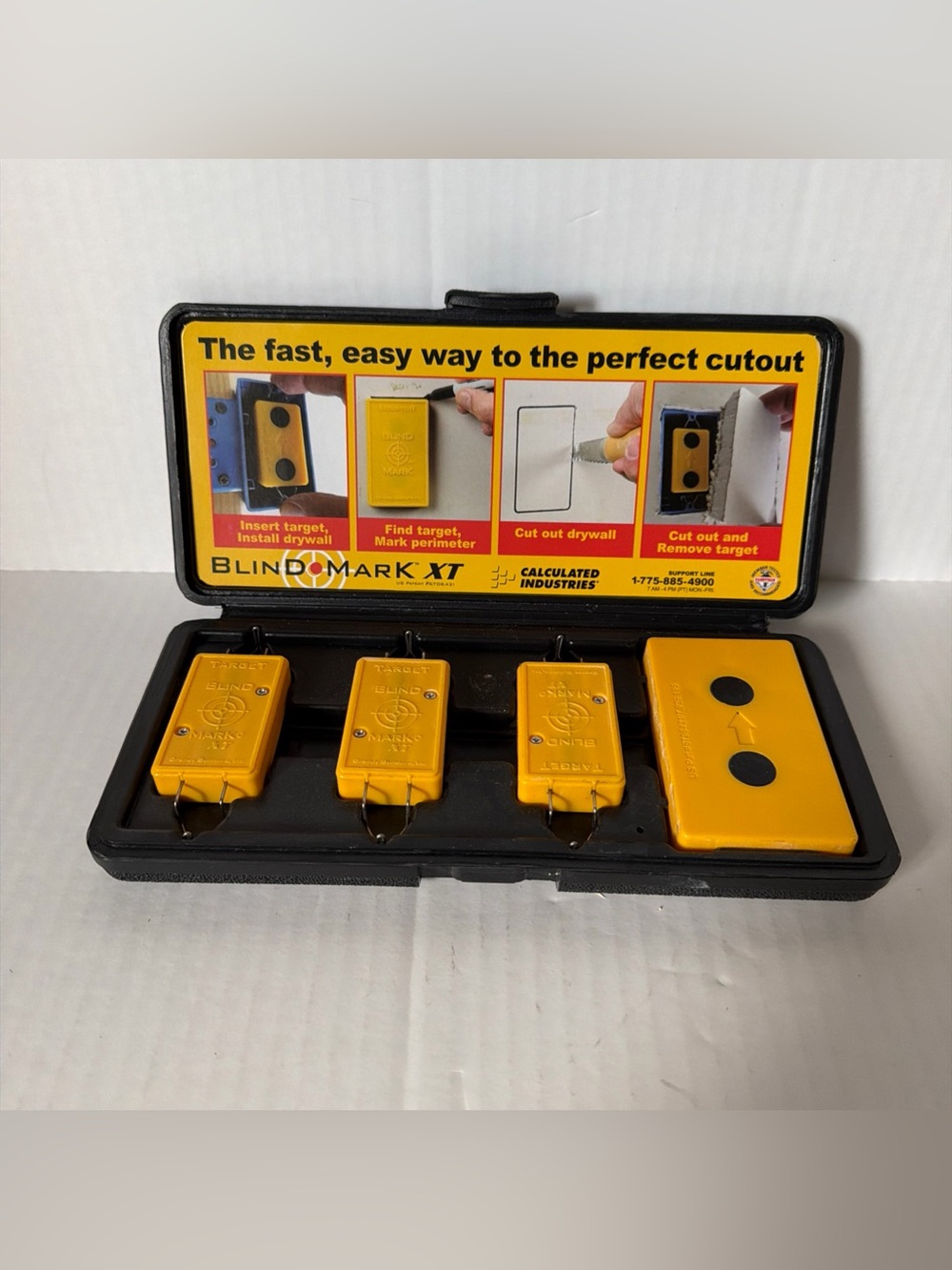 Blind Mark Drywall Electrical Box Locating Tool Kit (4-Pieces) Crorey Builders